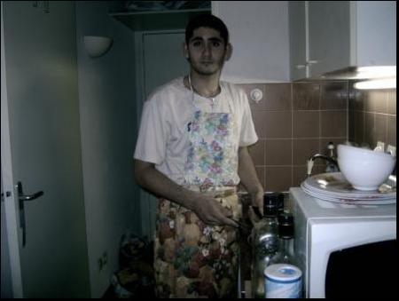 en train de cuisiné